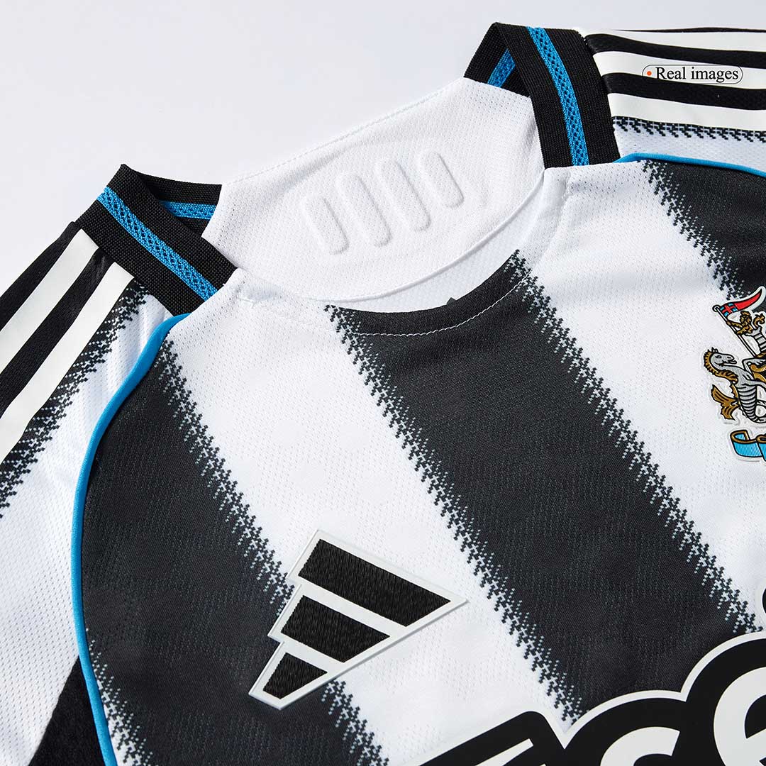 Newcastle United Tröja 2025/26 Hemma Autentisk Svart & Vitt