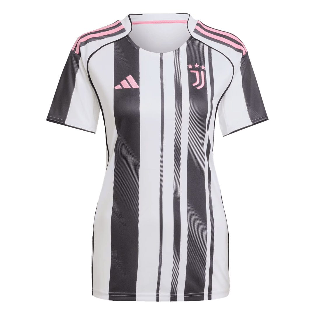 Juventus Tröja 2025/26 Hemma Svart & Vitt Dam