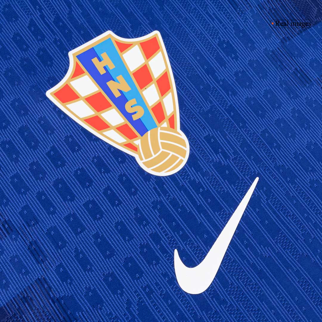 Kroatien Tröja MODRIĆ #10 2026 Borta Autentisk Blå