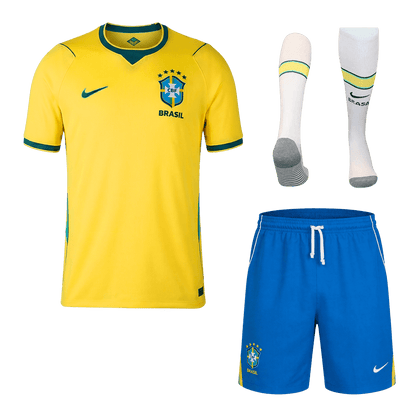 Brasilien Tröja Hemmaställ 2026 Gul