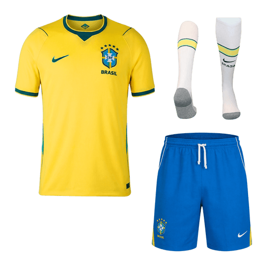 Brasilien Tröja Hemmaställ 2026 Gul