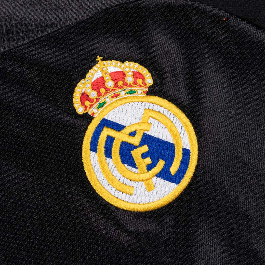 Real Madrid Bortatröja 1999/01 Retro Tröja
 Svart
