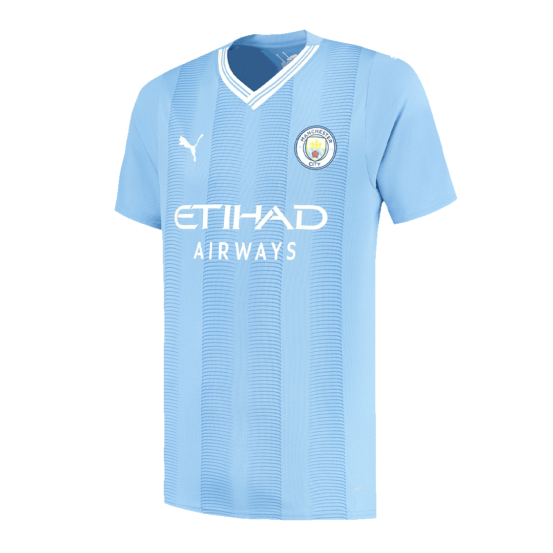 Manchester City Tröja 2023/24 Hemma Blå
