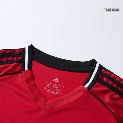 Manchester United Tröja 2025/26 Hemma Långärmad Röd-8