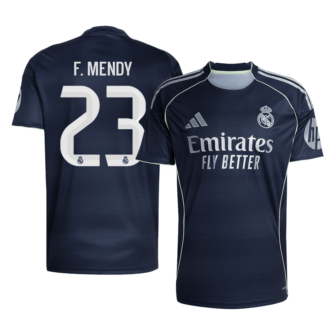 F.MENDY #23 Real Madrid Tröja 2025/26 Borta Premium Mörkblå