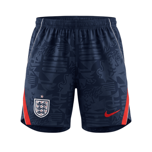 England Shorts 2026 Borta Mörkblå