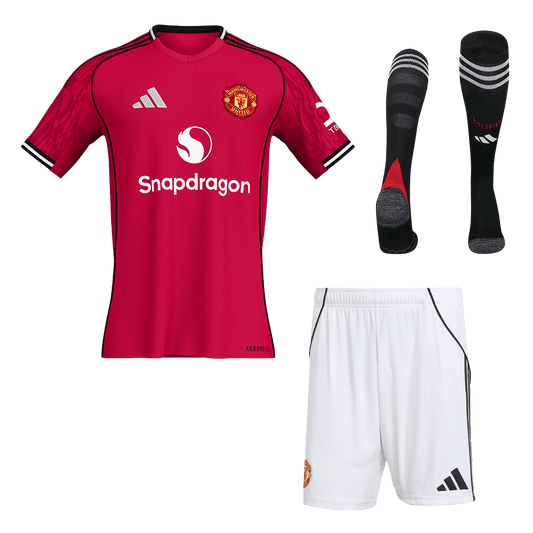 Manchester United Tröja Hemmaställ 2025/26 Röd