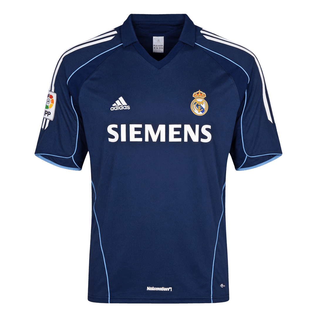Real Madrid Bortatröja 2005/06 Retro Tröja
 Mörkblå