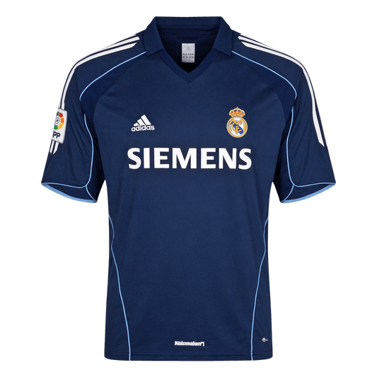 Real Madrid Bortatröja 2005/06 Retro Tröja
 Mörkblå