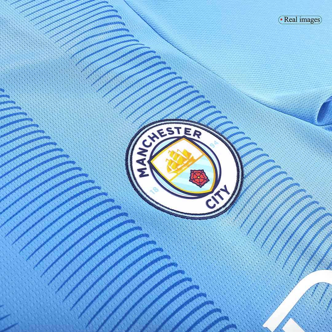 Manchester City Tröja J.ALVAREZ #19 2023/24 Hemma Blå