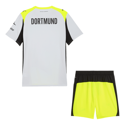 Borussia Dortmund Tröja Bortaställ 2025/26 Grå-10