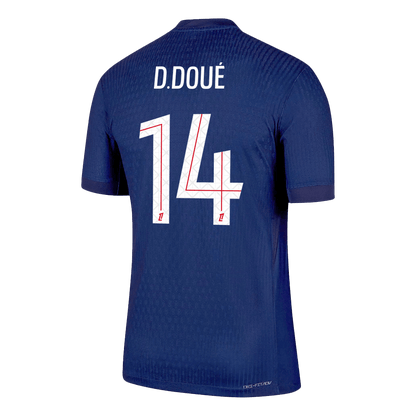 PSG Tröja D.DOUÉ #14 2025/26 Hemma Mörkblå-9