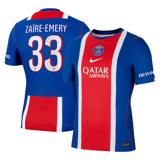 PSG Tröja ZAÏRE-EMERY #33 2026/27 Hemma Autentisk Dark Blue