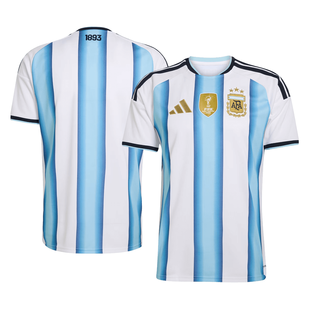 Argentina Tröja Hemmaställ 2026 Blå & Vit-10