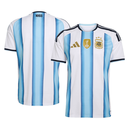 Argentina Tröja Hemmaställ 2026 Blå & Vit-10