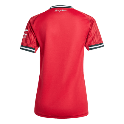 Manchester United Tröja 2025/26 Hemma Röd Dam-10