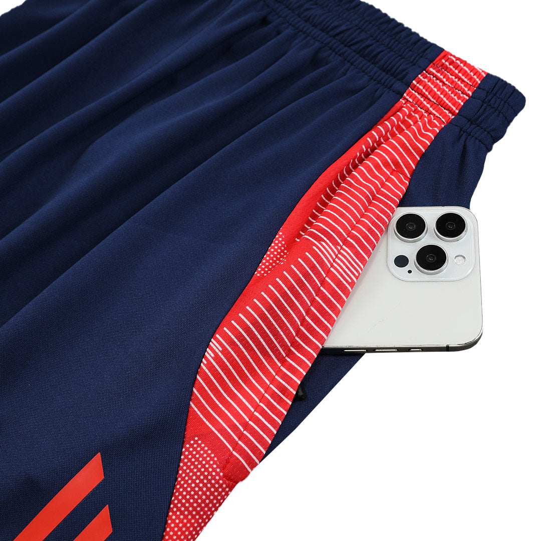 Manchester United Shorts 2024/25 Före match Mörkblå-4