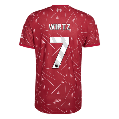Liverpool Tröja WIRTZ #7 2026/27 Hemma Autentisk Röd-3