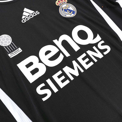 Real Madrid Bortatröja 2006/07 Retro Tröja
 Svart-4