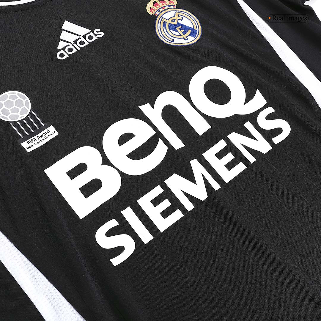 BECKHAM #23 Real Madrid Bortatröja 2006/07 Retro Tröja
 Svart-4