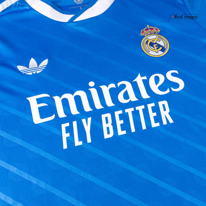 Real Madrid Tröja 2025/26 Tredje Långärmad Blå-4