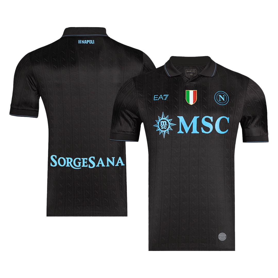Napoli Tröja 2025/26 Tredje Svart