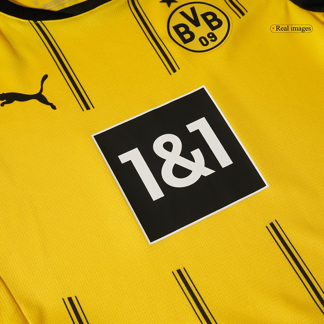 Borussia Dortmund Tröja 2024/25 Hemma Gul Barn-8