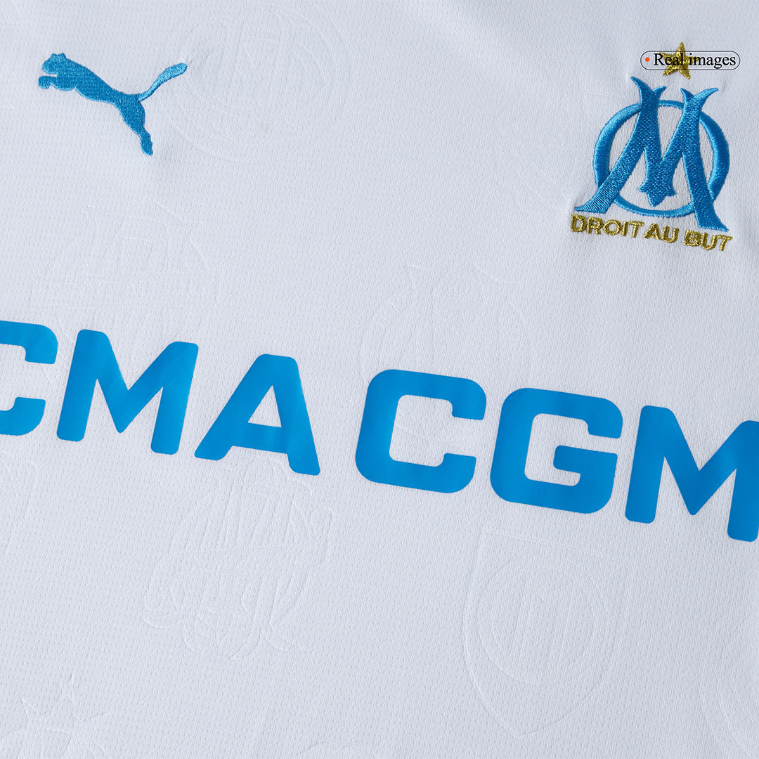 Marseille Tröja 2025/26 Hemma Vit-6
