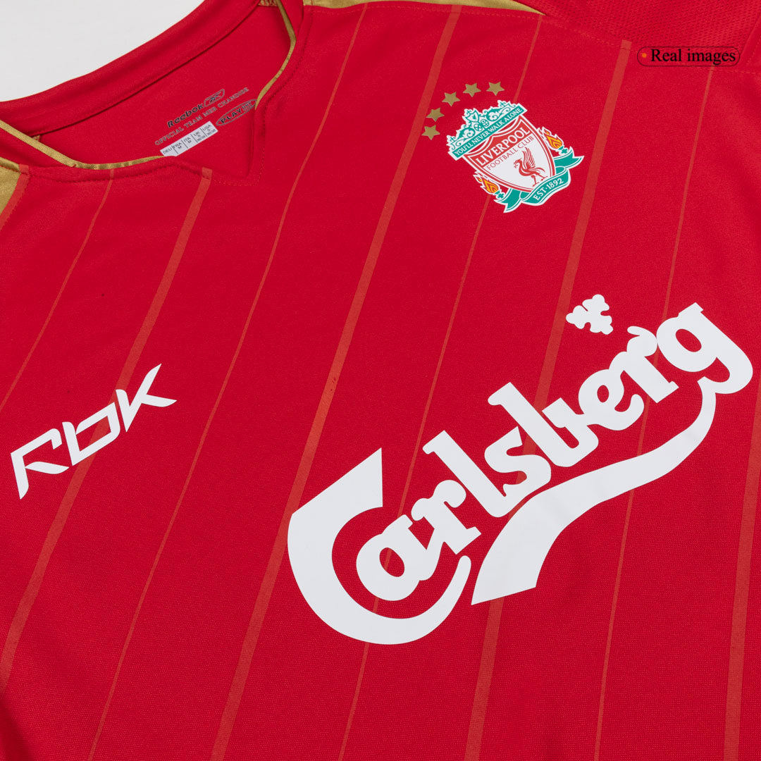 Liverpool Hemmatröja 2005/06 Retro Tröja
 Röd-4