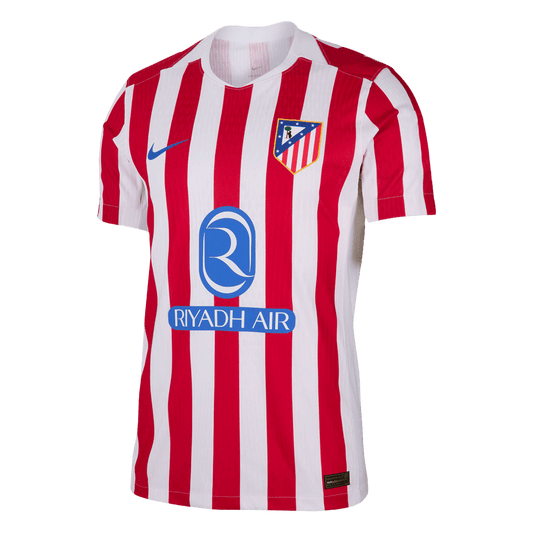 Atletico Madrid Tröja 2025/26 Hemma Autentisk Röd & Vit