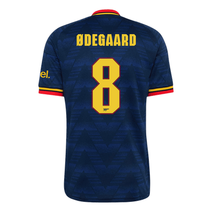 Arsenal Tröja ØDEGAARD #8 2026/27 Borta Mörkblå - UCL-9