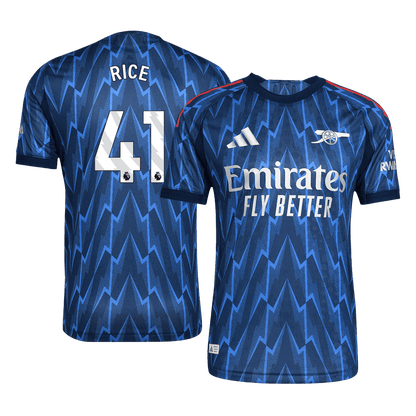 Arsenal Tröja RICE #41 2025/26 Borta Blå