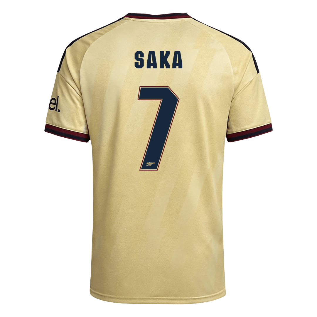 Arsenal Tröja SAKA #7 2026/27 Tredje Autentisk Gul - UCL