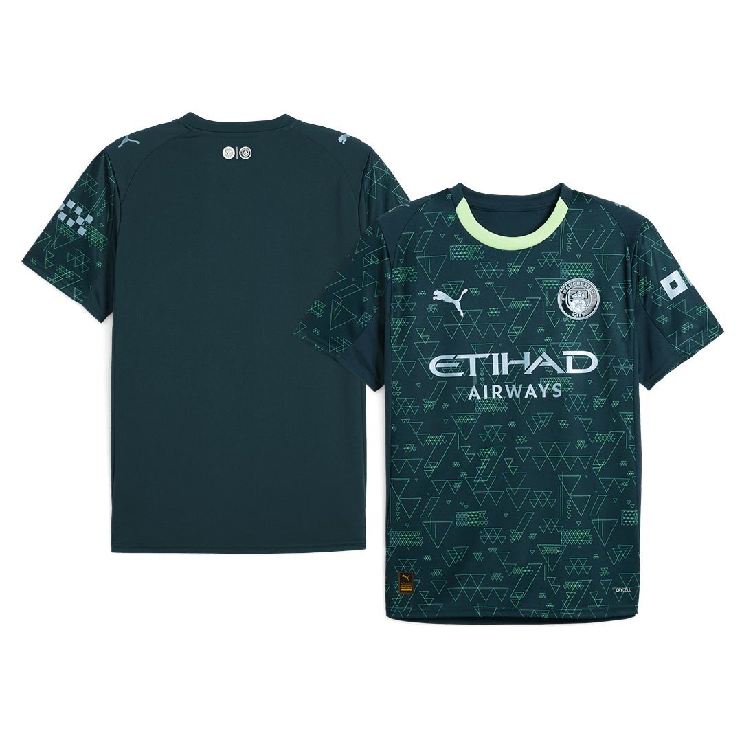 Manchester City Tröja 2025/26 Fourth Away Grön