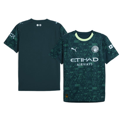Manchester City Tröja 2025/26 Fourth Away Grön-10