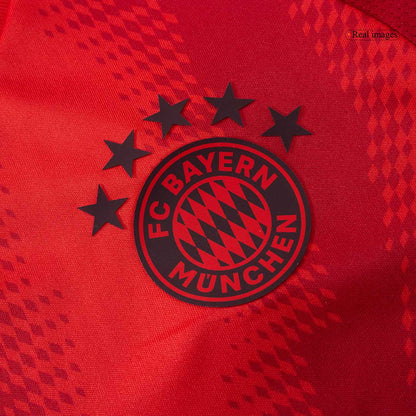 Bayern Munich Tröja 2024/25 Hemma Röd Barn-10