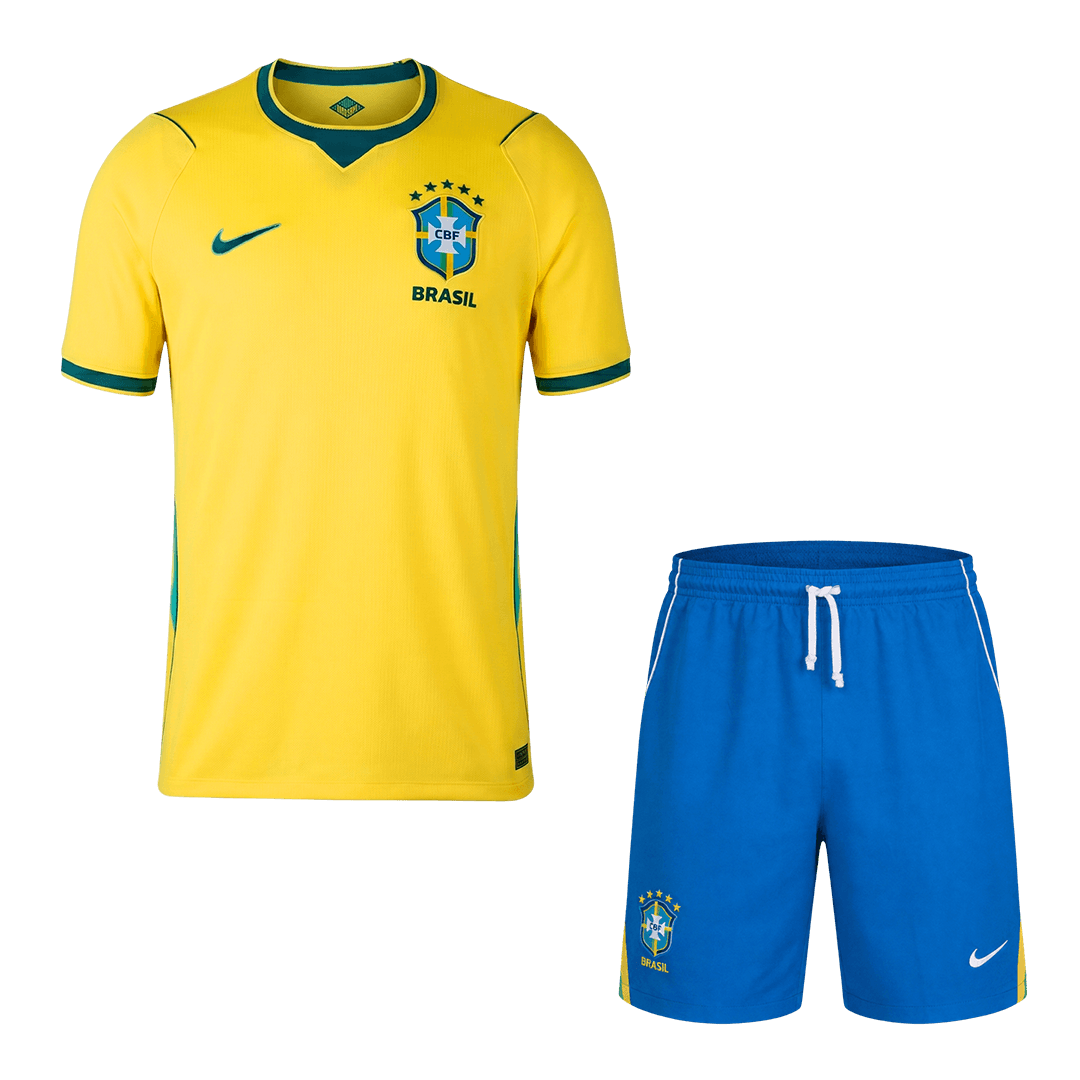 Brasilien Tröja Hemmaställ 2026 Gul