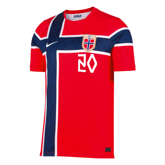 Norge Tröja NUSA #20 2026 Hemma Röd-1