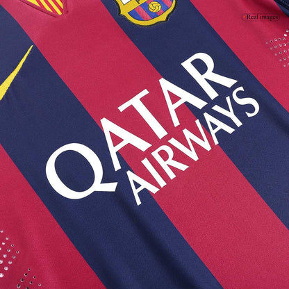 MESSI #10 Barcelona Hemmatröja 2014/15 Retro Tröja-5