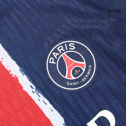 PSG Tröja KVARATSKHELIA #7 2024/25 Hemma Mörkblå - UCL-7