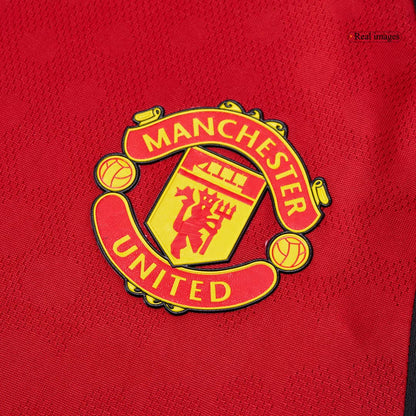 Manchester United Tröja 2025/26 Hemma Röd-7