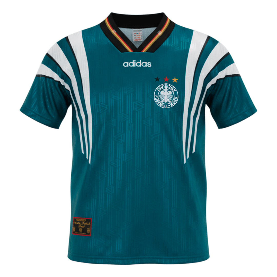 Tyskland Bortatröja 1996/97 Retro Tröja
 Grön