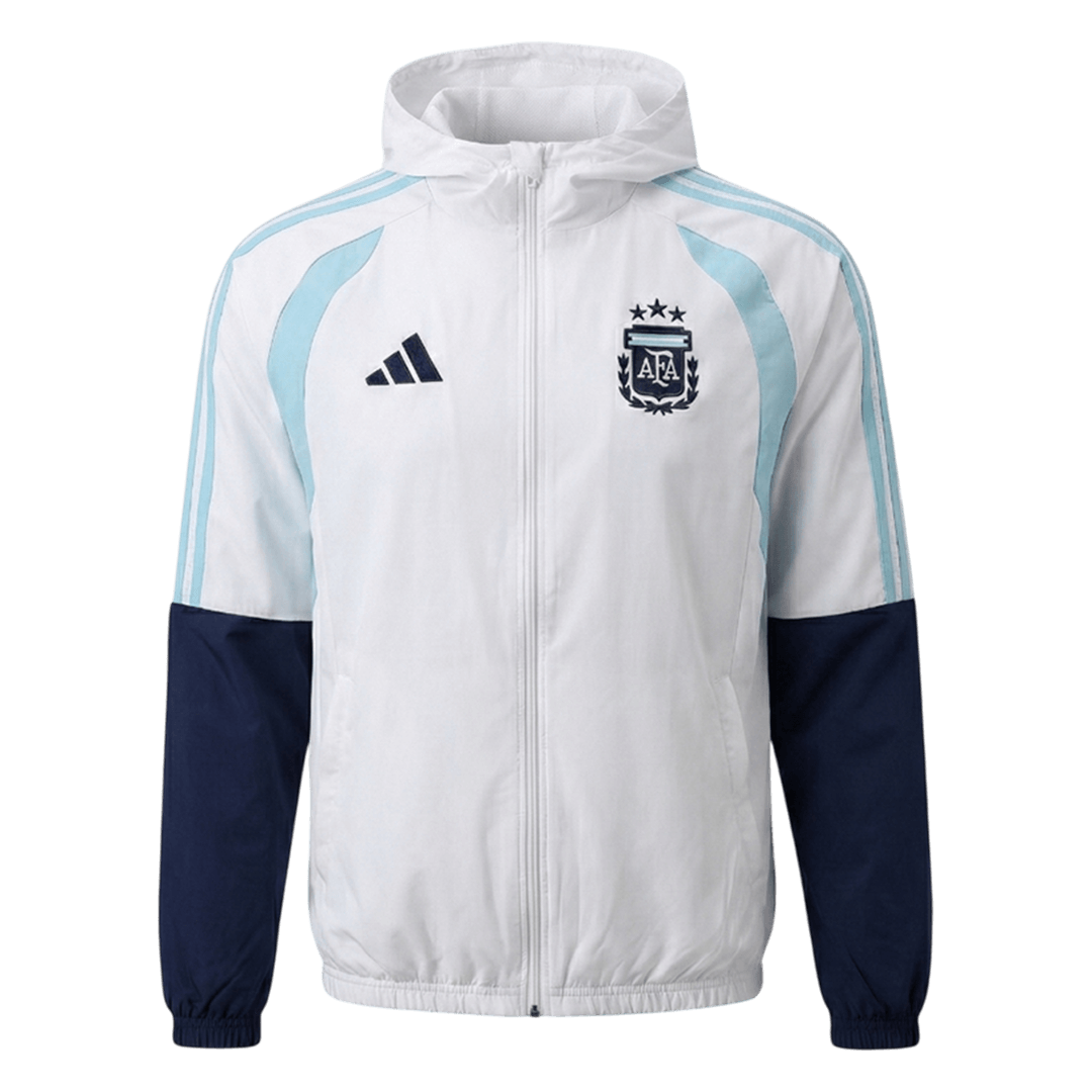Argentina Träningsjacka 2026 Vit