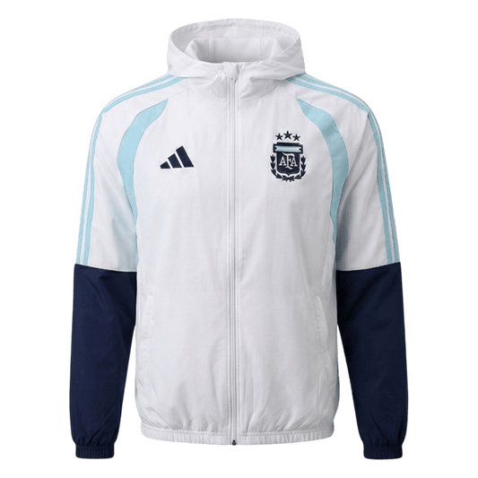 Argentina Träningsjacka 2026 Vit