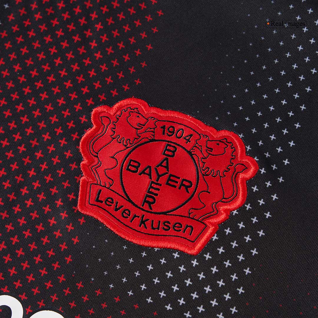 Bayer 04 Leverkusen Tröja 2025/26 Hemma Svart-7
