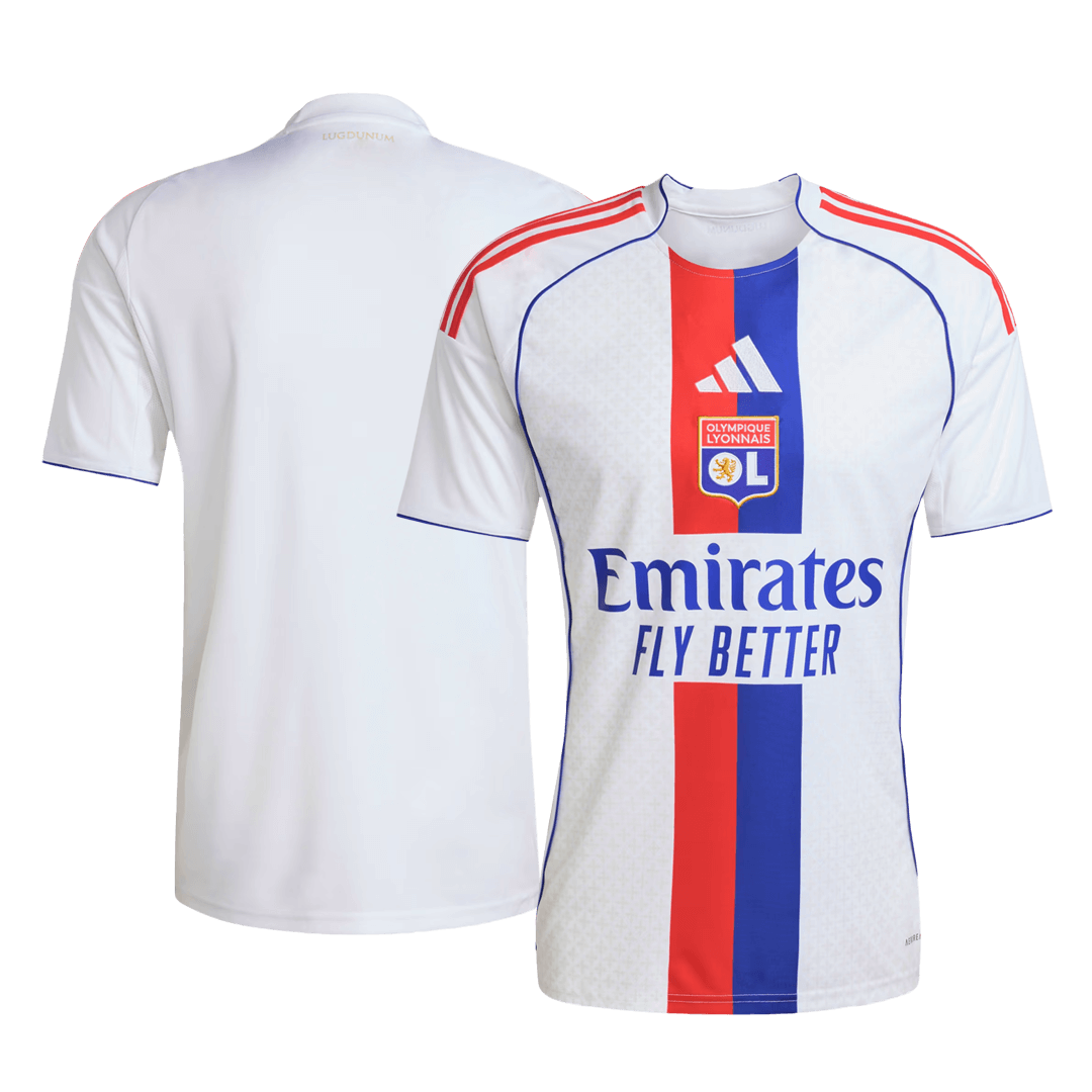 Olympique Lyonnais Tröja 2025/26 Hemma Vit