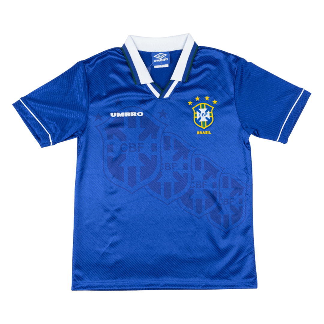 Brasilien Bortatröja 94/96 Retro Tröja
 Blå