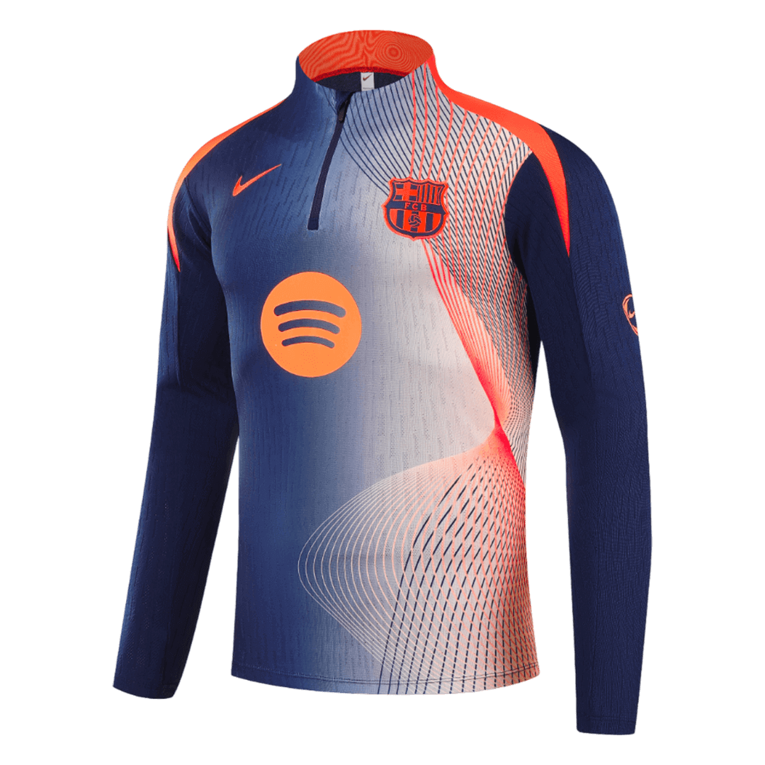 Barcelona Träningsställ 2025/26 Barn Svart och orange