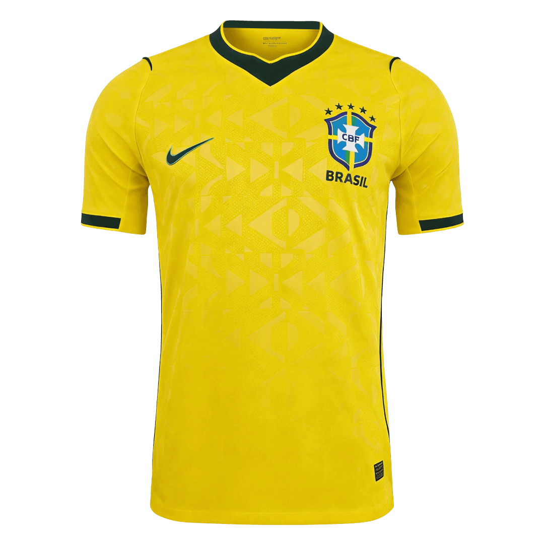 Brasilien Tröja 2026 Hemma Autentisk Gul