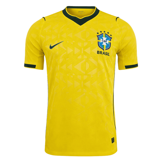 Brasilien Tröja 2026 Hemma Autentisk Gul